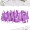 200 шт. тампоны для наращивания ресниц ватные палочки микро аппликаторы кисточки для макияжа фиолетовые