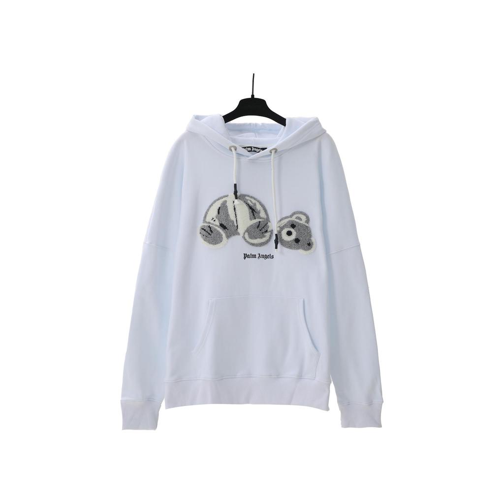 Унисекс худи Angel Palm с цветовыми блоками из махрового хлопка