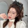 Scrunchies Bow Hair Tie Solid Color Ponytail Headband Fashion Hair Accessories  Women