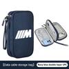 Car Portable Phone Data Line Storage Bag Auto Accessories For BMW Performance M E87 E30 E46 E28 F35 G20 E93 F20 X3 X AA4