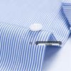 Shanshan Мужская рубашка с длинным рукавом в стиле business casual с флисовой подкладкой