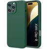 Case - Silicone - for iPhone 16 Pro Max - Ultra Thin - Shockproof - Night Green