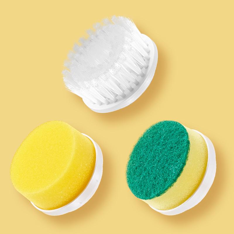 Ручная многофункциональная электрическая щетка для уборки кухни, ванной комнаты и пола