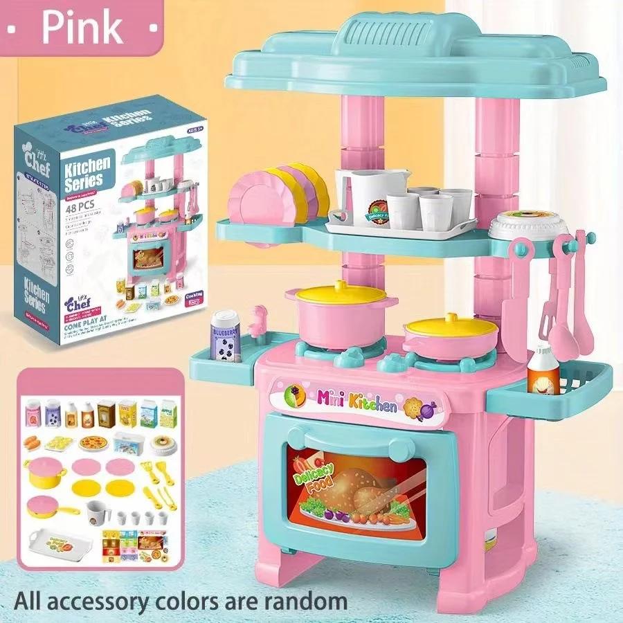 Мини-игрушки для кухонной столешницы, имитация детской игры в дом, ролевая игра, игра в приготовление еды, набор игрушек, подарок для мальчика, девочки, детей