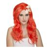 Wig - DisfraZZes - Orange Little Mermaid with Shells - Women - Adult - Indoor