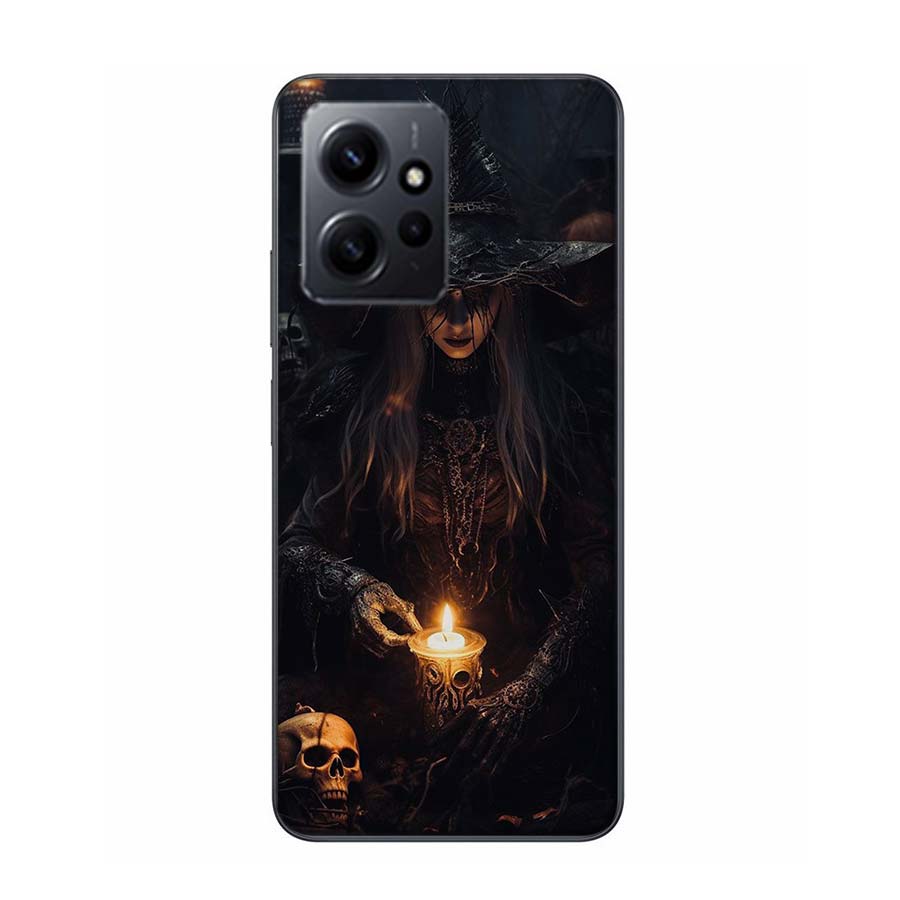 Witch Magic Phone Case For Redmi Note 13 5G 14 Pro Plus Redmi 12 12C 13C 14C 10 10A 10C 9 9C 9T 9A 8 8A K70 Pro TPU Clear Cover