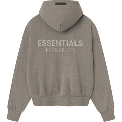 Fear of God Essentials Классическая толстовка из флиса Homestead Heather Мужские топы Загар 192SP252053F