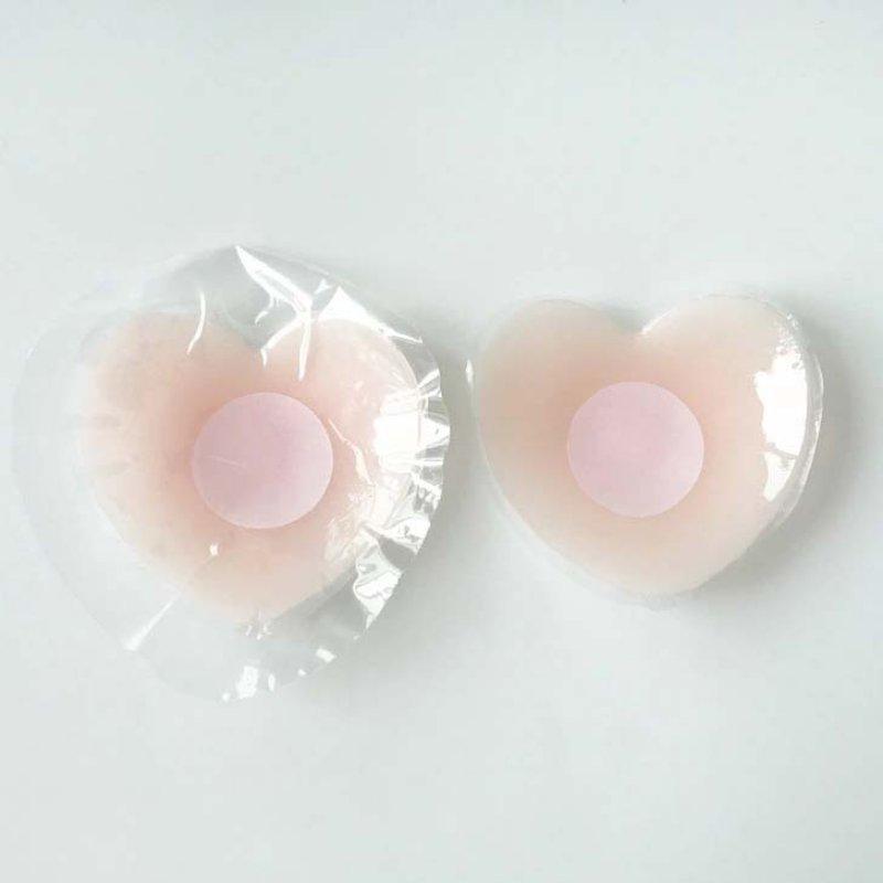 Женская пара ультратонких невидимых силиконовых лепестков для груди с защитой от ударов и освещения