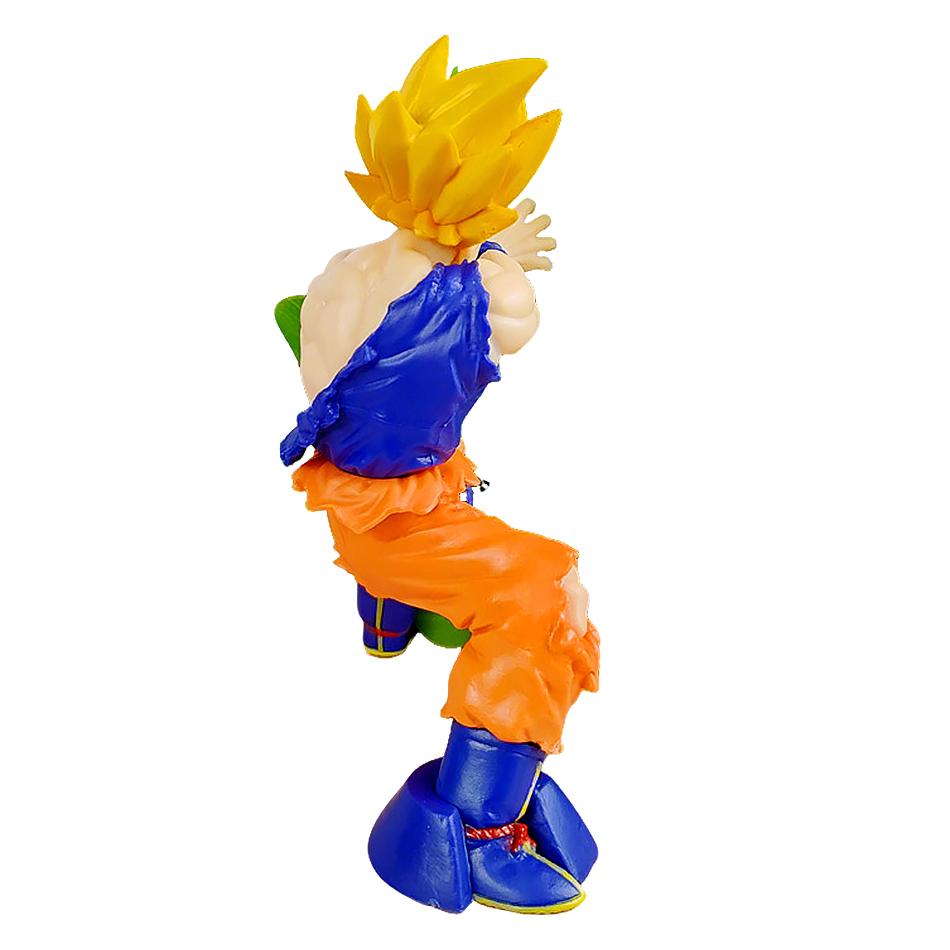 Dragon Ball Z Son Goku Anime Figure Battle Damage Shockwave Manga Statue Pvc Action Figurine Collectible Model Doll Toy