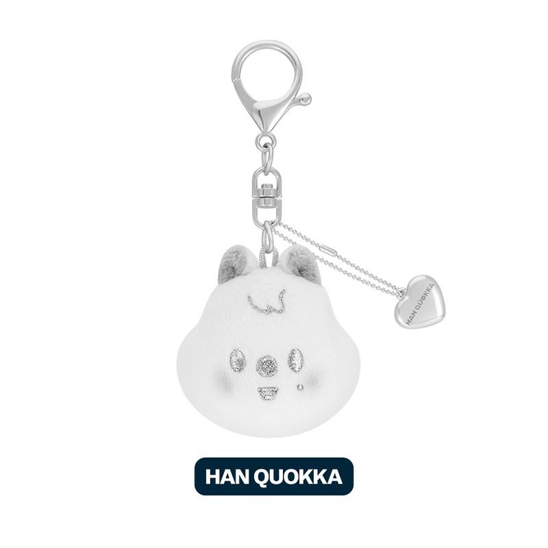 [ПРЕДЗАКАЗ] Stray Kids – SKZOO БРЕЛОК ДЛЯ ЛИЦА СЕРЕБРЯНЫЙ Вер.. празднуй