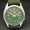 Б/У винтажные мужские часы SEIKO 5 AUTOMATIC 7019A из Японии с зеленым циферблатом a433425-2 R116-a433425