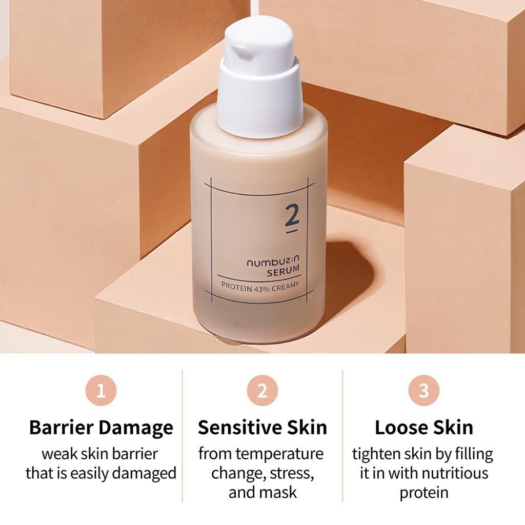 NUMBUZIN Кремовая сыворотка No.2 Protein 43% 50 мл