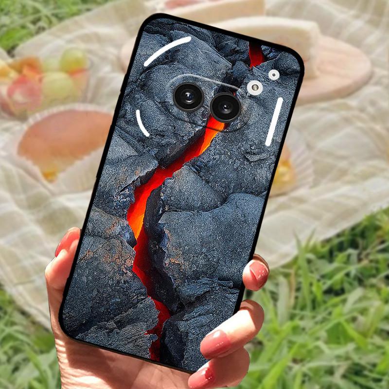 Чехол-бампер для Nothing Phone 2A, силиконовый, мягкий, модный, черный, Full Protective A142 Capa