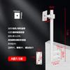 HIKVISION Extended Outdoor Surveillance Camera Wall Mount Pole CN plug (adapter included)