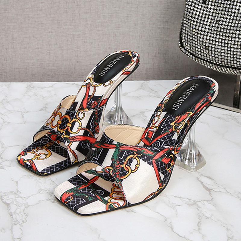 Женские туфли на шпильке с глубоким вырезом и кристаллами, сексуальные и модные туфли на каблуке 9 см WZ