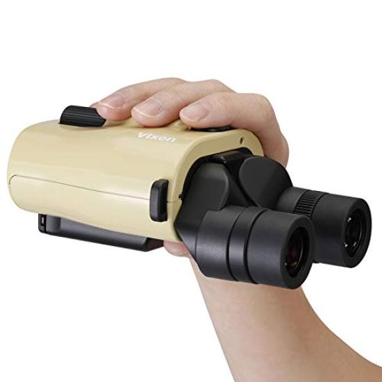 Vixen ATERA Anti-Vibration Binoculars, Beige, H12x30mm, 11493-1