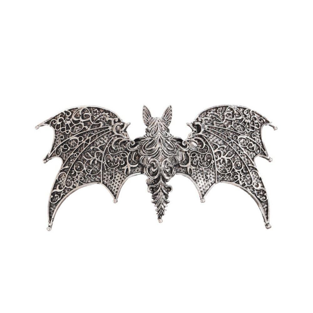 Vintage Gothic Hair Barrette Bat Shape Halloween Hair Accessory New Bat Hair Clip Women