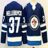 Winnipeg Jets Ice Hockey Jersey Custom Stitched Team Uniform Men Adult Blue 37 19 81 55