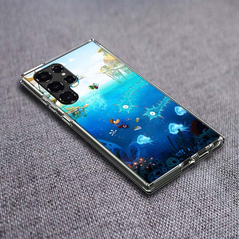 Game Rayman Legends Phone Case For Samsung Galaxy S24 S23 S21 S20 FE S22 S26 Ultra S25 Edge S10 Plus Cover Clear TPU Capa Shell