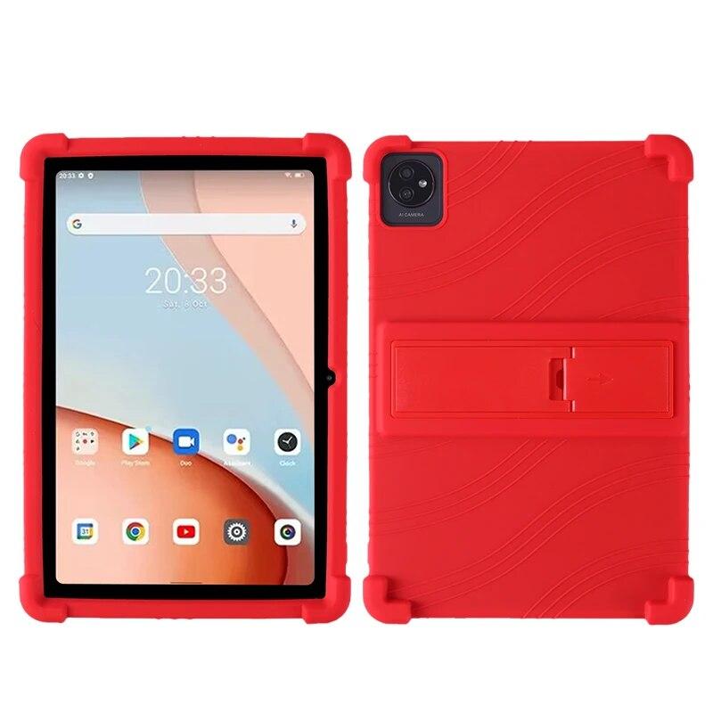 Мягкий силиконовый чехол для Blackview Tab 7 WiFi Чехол Детская безопасность 10,1-дюймовый планшетный ПК Подставка Funda с 4 противоударными подушками безопасности Защитный корпус Tab 7 Skin