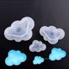 DIY Cute 3D Cloud Mold Silicone Cake Candy Mose Molds Baking Tools Resin Crafts Jewelry Making Tool Handmade Soap Candle Craft