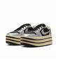 Nike Air Jordan 1 Triple Stack W - Metallic Silver:Muslin:Black / Hv8288-001