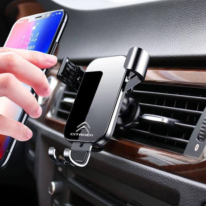 Car Phone Holder Cell Air Vent Mount Moblie GPS Support Stand For Citroen C5X e-C4 X e-C3 C4 C3 C5 Berlingo C-Elysee C-Crosser CW0