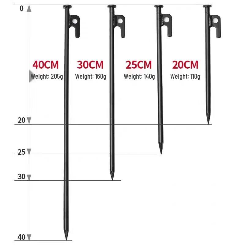Heavy-Duty Outdoor Tent Ground Stake
