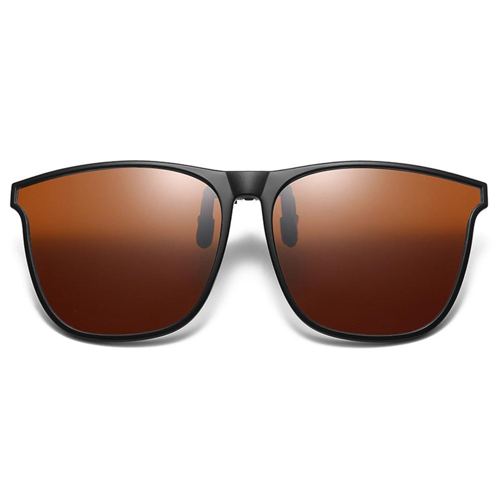 Мужские и женские солнцезащитные очки-клипсы поляризационные меняющие цвет солнцезащитные очки фотохромные винтажные очки-клипсы очки ночного видения для вождения