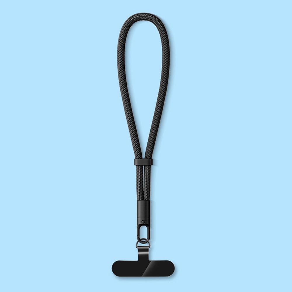 Аксессуары для мобильного телефона Регулируемый шнурок Защита от потери Плетеный ремешок на запястье Универсальная короткая подвесная веревка Мобильный телефон