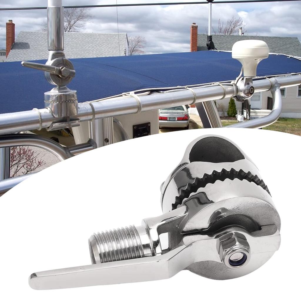 Yctze Marine VHF Antenna Mount 316 Stainless Steel A Us