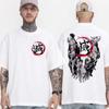 Classic Anime Demon Slayer Rengoku Kyoujurou T Shirt Kimetsu No Yaiba Graph Print T-shirt Unisex Casual Cotton Tshirts Unisex Women