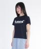 AMES-WORLDWIDE Basic Logo Tee Navy(White)