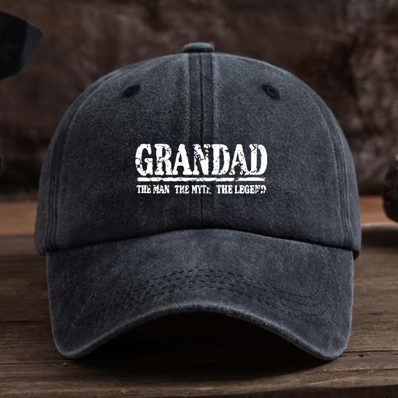 Interesting Letter Print Baseball Hat, Fashionable and Versatile Peaked Cap, Outdoor Men's Hat Trend
