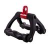 Double D Handle for Cable Machines - Ergonomic Row Handle Cable Attachment - Triangular V-Bar Grip LAT Pull Down Attachment