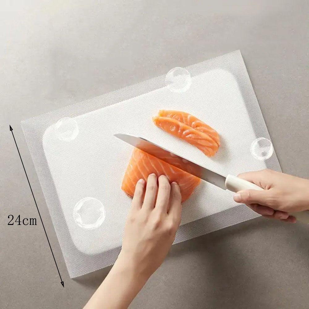 1 Roll Non-Slip Disposable Chopping Board Transparent Chopping Sheets Outdoor