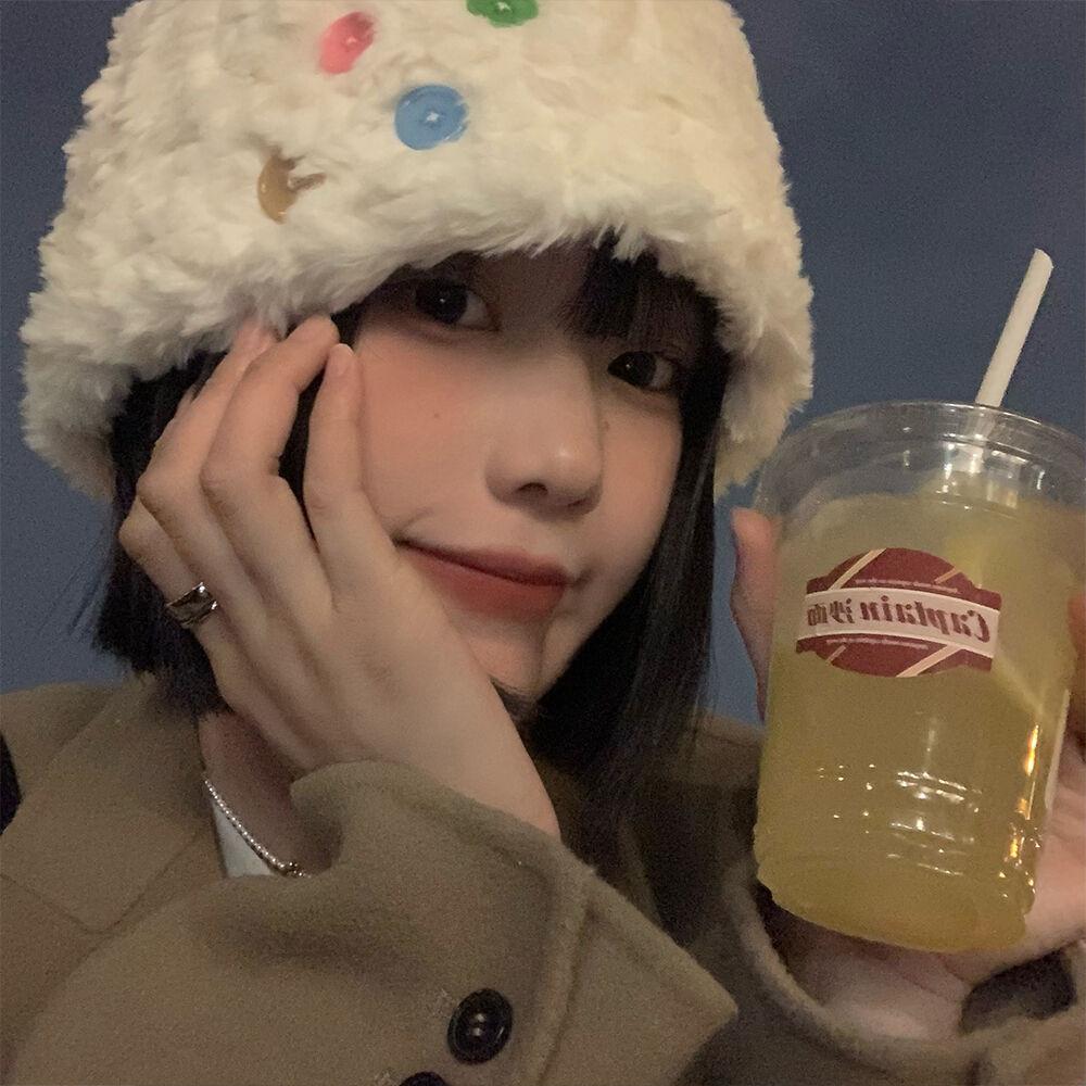 Модная хлопковая шляпа рыбака для женщин теплая зимняя шляпа ведро