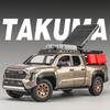 ksgzm1 1:24 Toyota Tacoma Off Road SUV Alloy Metal Diecast Model Car Home Decoration & Computer Desktop Ornaments Holiday Present Kids