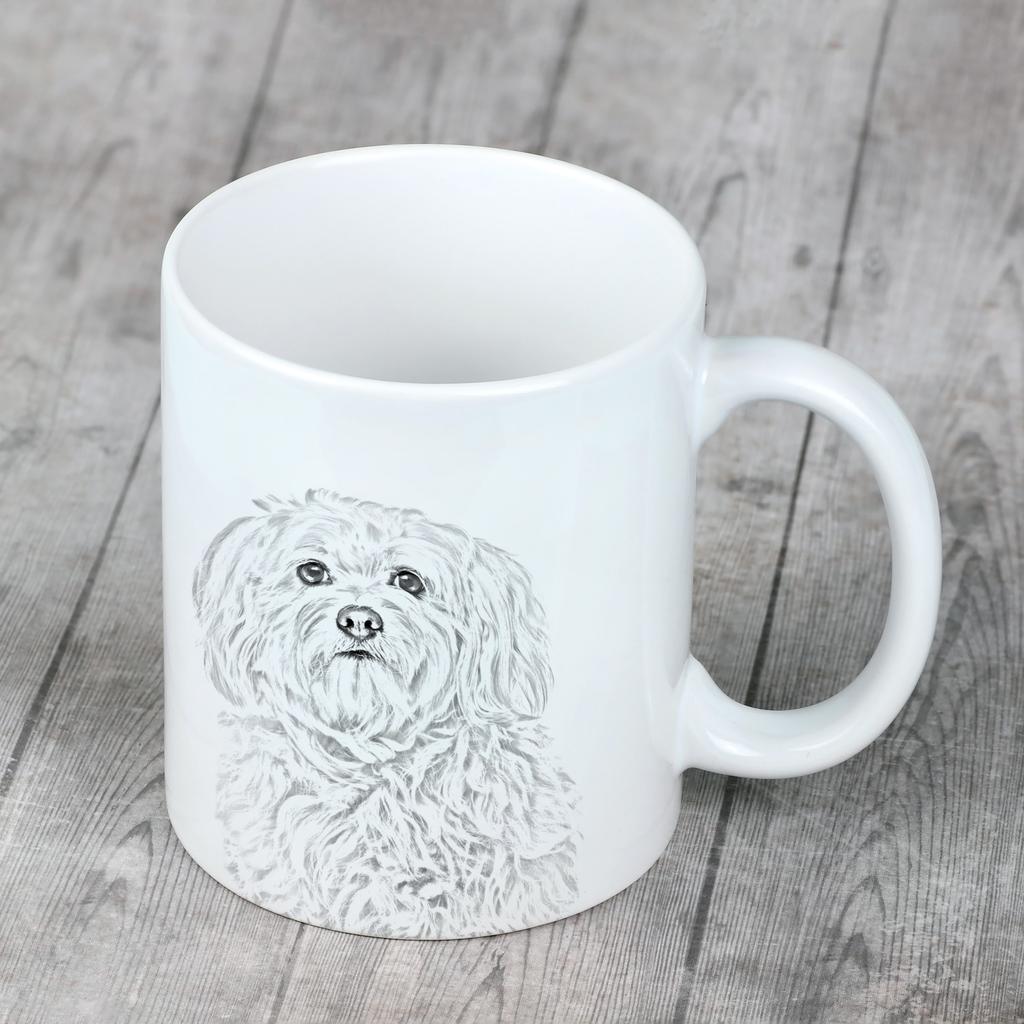 Havanese, Havanese Cuban Bichon, Bichón Havanés – Cup with a dog, personalized cup with a print | Art-Dog