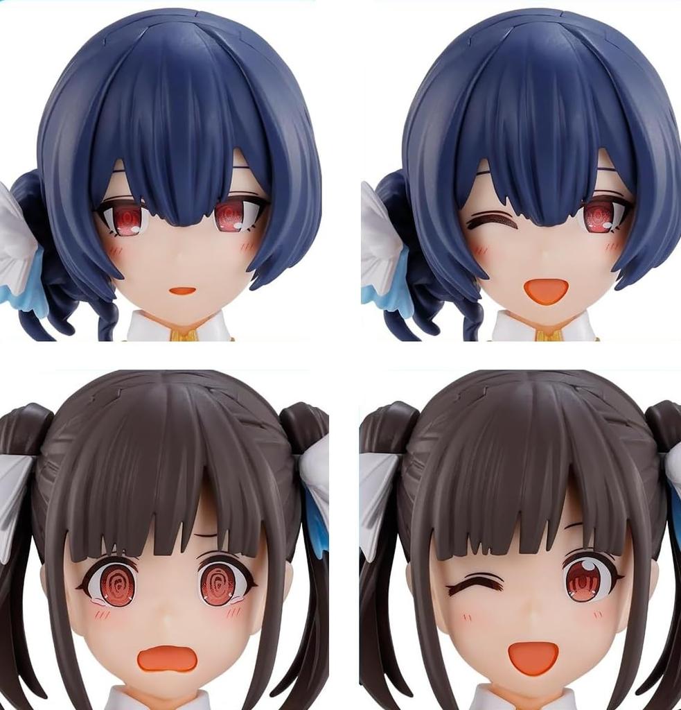 BANDAI SPIRITS 30MS Дополнительный набор частей лица и прически Пластиковая модель и (Сонода Тиёко/Морино Риньо) Предварительно окрашенный