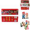 Детский подарочный набор из шести фигурок Super Mario Bros с Луиджи, Йоши и Грибом, коллекционные игрушки