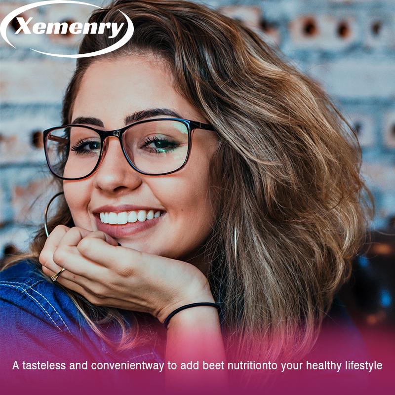 XEMENRY Natural Beetroot Extract, High-Concentration, Easily Absorbable Nutritional Capsules, 8000 mg per Serving, Suitable for Adults