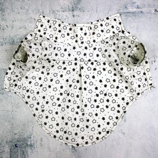 Одежда для домашних животных, износостойкий летний свитшот из полиэстера для щенков с уникальным рисунком, одежда для домашних животных на каждый день