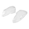 2PCS Front Headlight Lens Cover LampShade For Mercedes Benz C W204 2011-2015