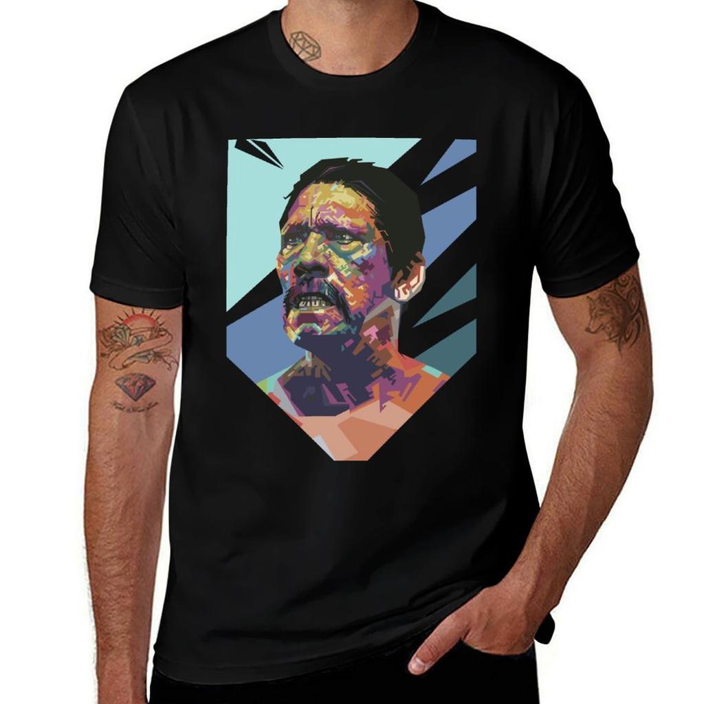 Angry Trejo Tshirt Sweat Absorbing Sports Tee Shirt