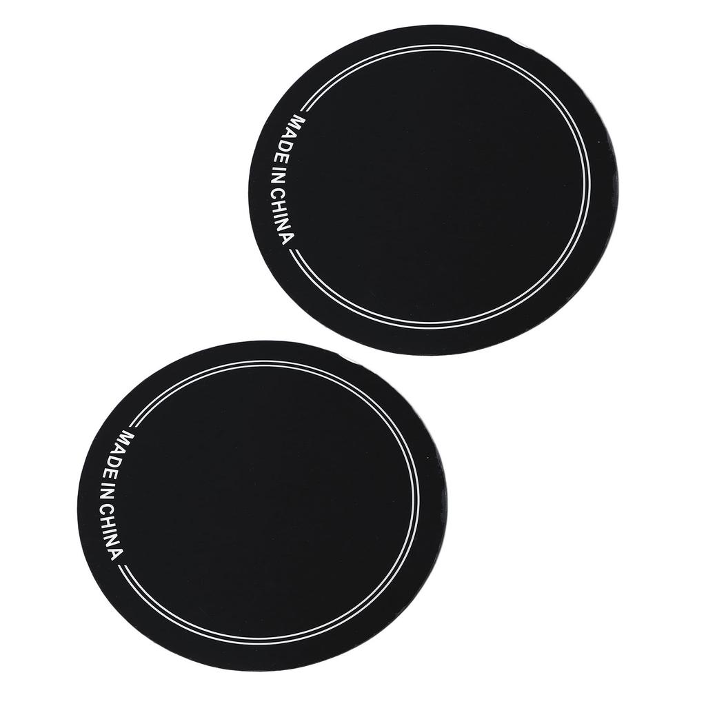 2шт. Пластырь для барабанной головки PET, износостойкий протектор для барабанной головки для репетиций, одинарный