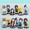 Demon Slayer Kimetsu No Yaiba Kamado Tanjirou Chibi Action Figures With Pvc Construction For Collectors And Fans