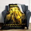 1pc Blanket - horror film The Backrooms  Print Design,Lightweight Blanket for Sofa,Bed- Soft &Warm,Gift for All Seasons