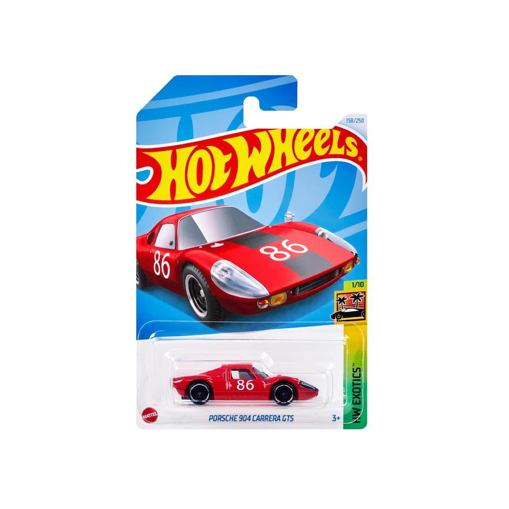 Hot Wheels Basic Car Porsche 904 Carrera GTS Vehicle Toy Mini Car 3 Years Old and Up Red HYB76