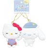 Sanrio Sanrio Characters Munyatto Nico Плюшевый брелок Hello Kitty Cinnamoroll Munyatto